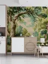Vintage European Forest Scenic Wall Mural 6
