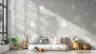 Playful Forest Animals Pattern Wallpaper for Kids Room 6