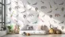 Playful Safari Animals Pattern Kids Wallpaper 7