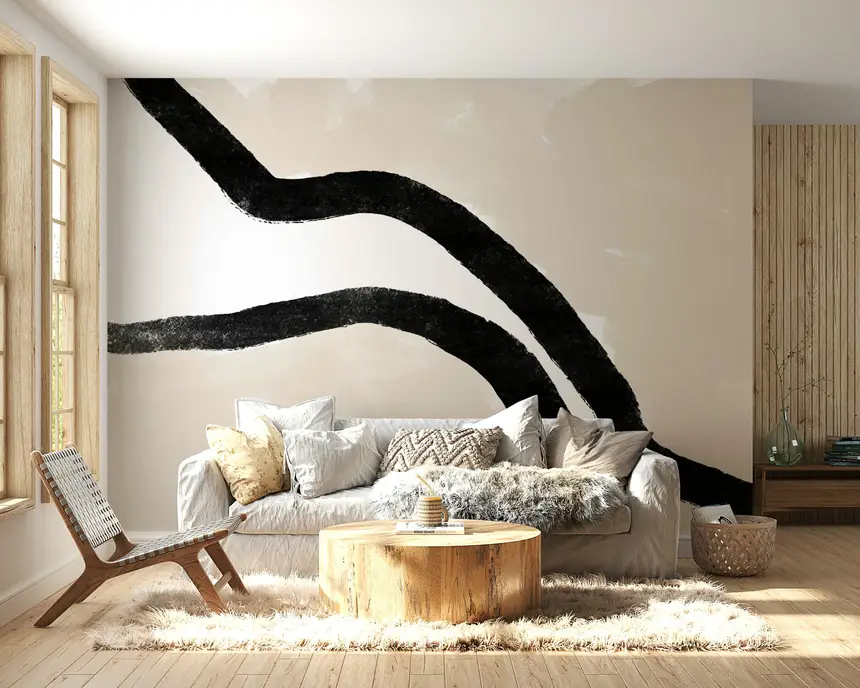 Abstract Form Wall Mural - 2303123