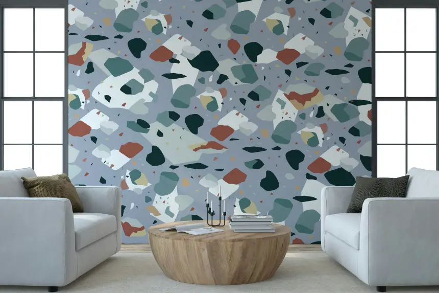 Confetti Stone Wall Mural - 2759441