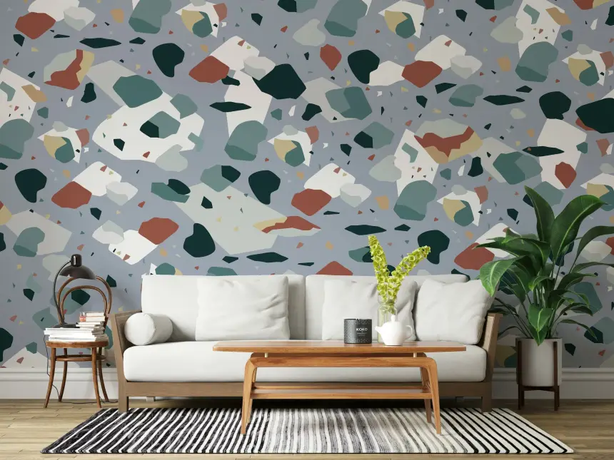 Confetti Stone Wall Mural - 2759441