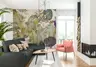 Abstract Botanical Leaf Overlay Wall Mural 6