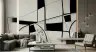 Abstract Geometric Black and White Wallpaper 6