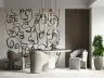 Flowing Abstract Faces Contour Line Wallpaper 8