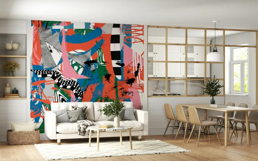 Impossible Riot Wall Mural