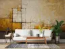 Textured Geometric Abstract Wall Mural 8