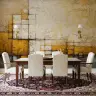 Textured Geometric Abstract Wall Mural 7