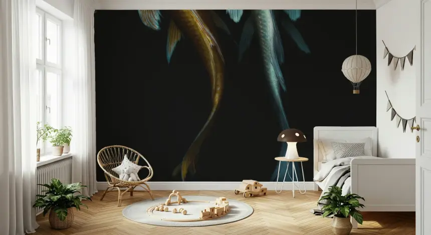 Abyssal Koi Wall Mural -2544367