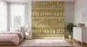 Warli Tribal Village Scene Wall Mural 7