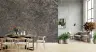 Natural Lichen Covered Stone Grey Pink Wallpaper 6