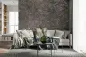 Natural Lichen Covered Stone Grey Pink Wallpaper 7