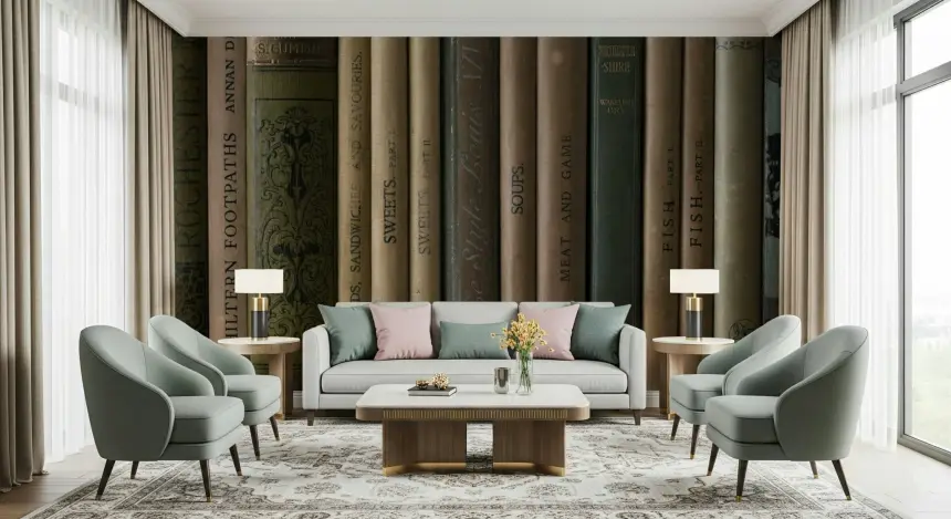 Aged Editions Wall Mural