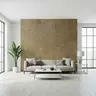 Earthy Beige Grainy Stone Effect Wall Mural 6