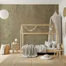 Rustic Ochre Weathered Earth Texture Wallpaper 6