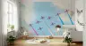 Red Arrows Jet Formation Wall Mural 8