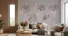 Misty Mauve Allium Flower Underside Wallpaper Mural 6