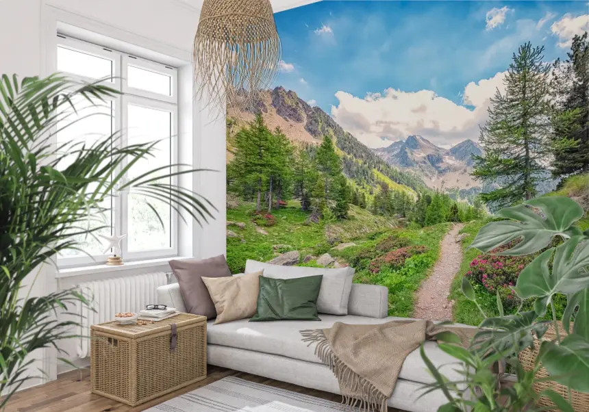 Alpine Trail Wall Mural