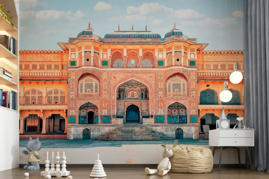 Amber Palace Majesty Wall Mural