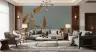 Abstract Eucalyptus Leaf Wall Mural 7