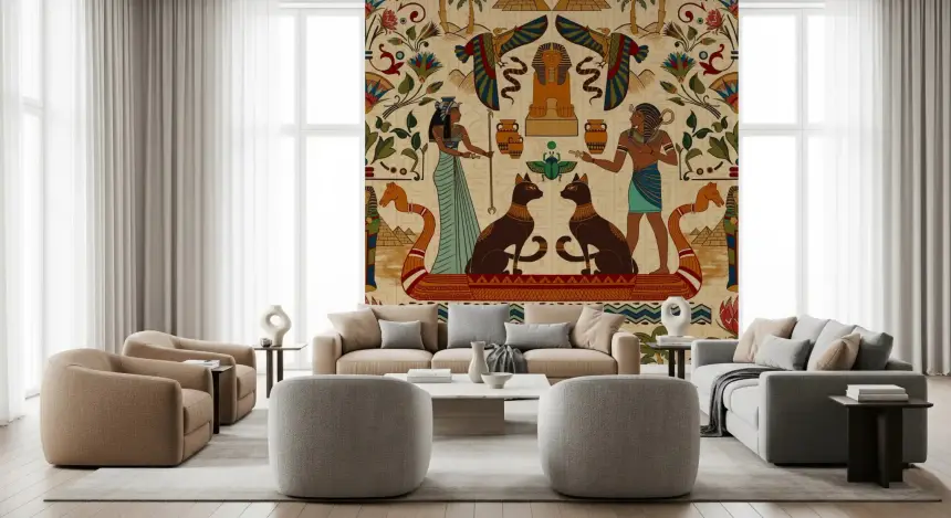 Ancient Echoes Wall Mural
