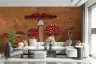 Mushroom Forest Wall Mural 6
