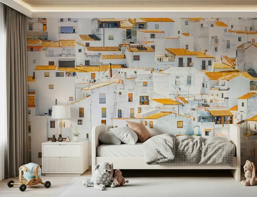 Andalusian Village Wall Mural