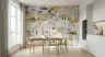 Whitewashed Village Hillside Wall Mural 8