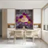 Pink Anemone Flower Wall Mural 7