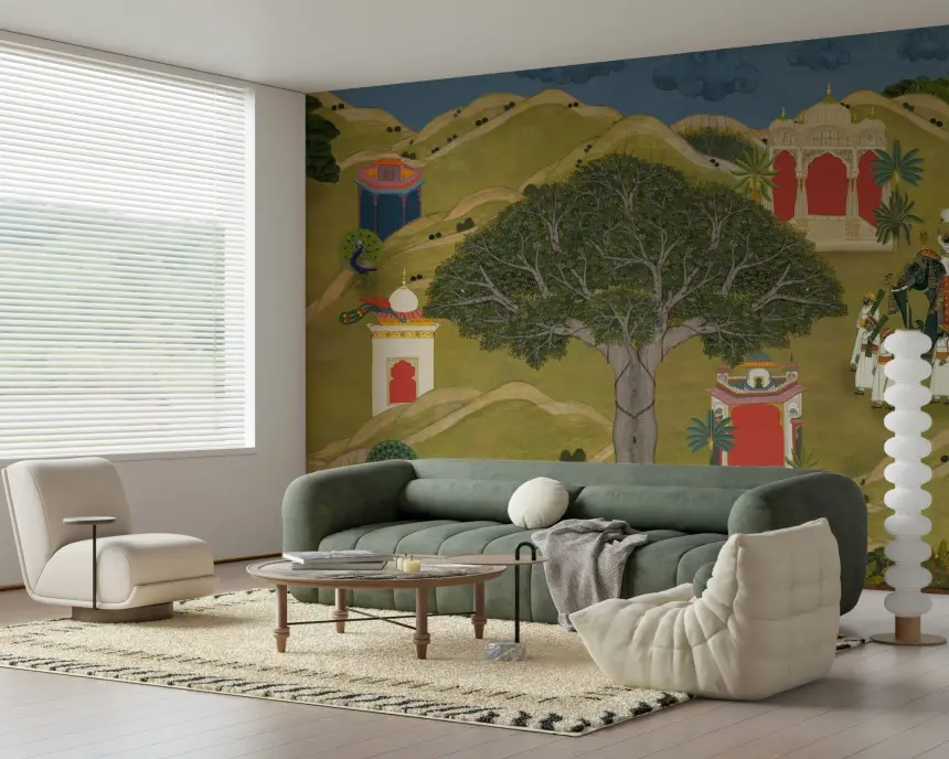 Aravali Tales Wall Mural