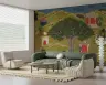 Mughal Procession Landscape Wall Mural 8