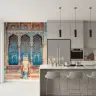 Intricate Archway Floral Wall Mural 6