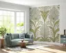 Elegant Art Deco Floral Pattern Wallpaper 6