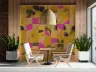 Abstract Geometric Brushstroke Wallpaper 7
