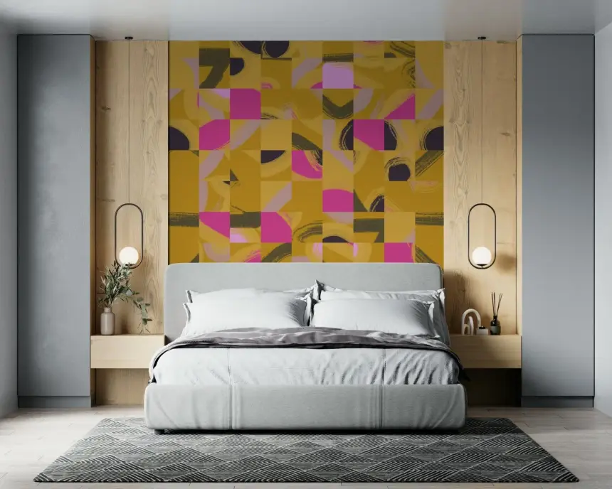 Artistic Tile Play Wall Mural