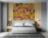 Abstract Geometric Brushstroke Wallpaper 8