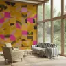 Abstract Geometric Brushstroke Wallpaper 6