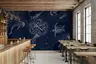 Indigo Starry Abyss Marine Life Astronaut Wallpaper 7