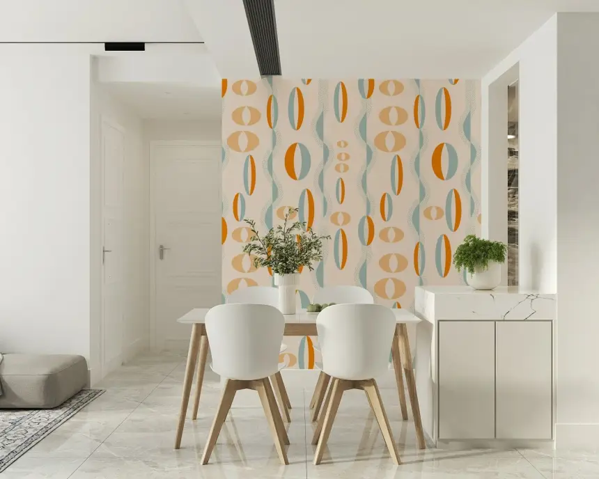 Atomic Era Wall Mural