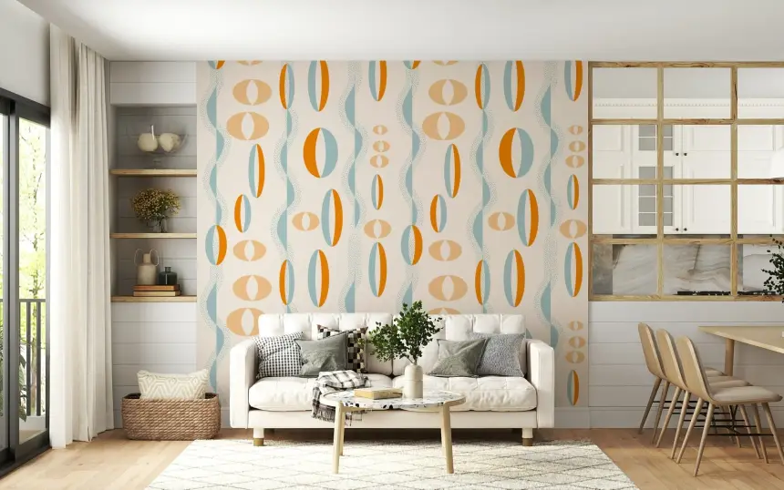 Atomic Era Wall Mural