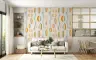 Mid-Century Oval Pattern Wallpaper 7