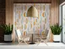Mid-Century Oval Pattern Wallpaper 6