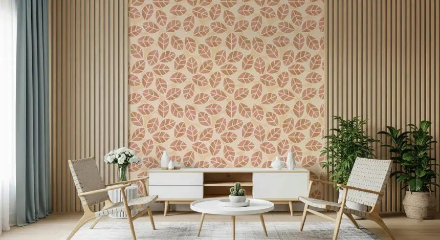 Autumn Blush Leaves Wallpaper