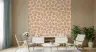 Blush Leaf Pattern Wallpaper 6