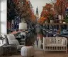 Amsterdam Canal Autumn Wall Mural 8