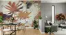 Earthy Abstract Botanical Wall Mural 7
