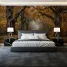 Autumn Forest Road Wall Mural 6