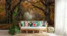 Autumn Forest Road Wall Mural 8
