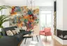 Abstract Autumn Tree Wall Mural 8