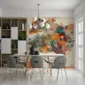 Abstract Autumn Tree Wall Mural 7